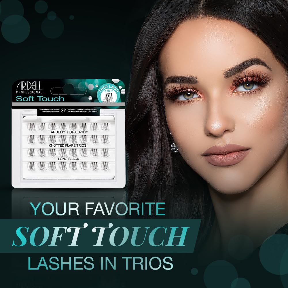 Soft Touch Trios Individuals Long Black Beauty & Personal Care Ardell