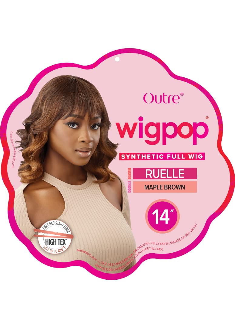 Outre Wigpop Full Wig RUELLE (DR Copper Orange)