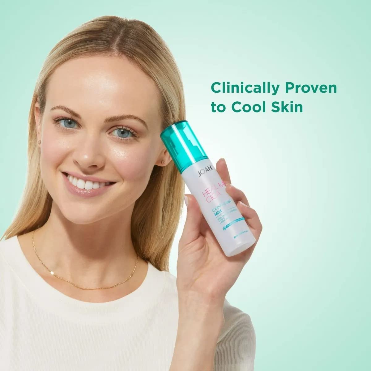 JOAH Heal Me CICA Cooling Gel Mist, Infused with Centella Asiatica, Mint, & Aloe Vera, Reduces Redness, Cools Skin, & Provides Deep Hydration, Cruelty Beauty & Personal Care JOAH