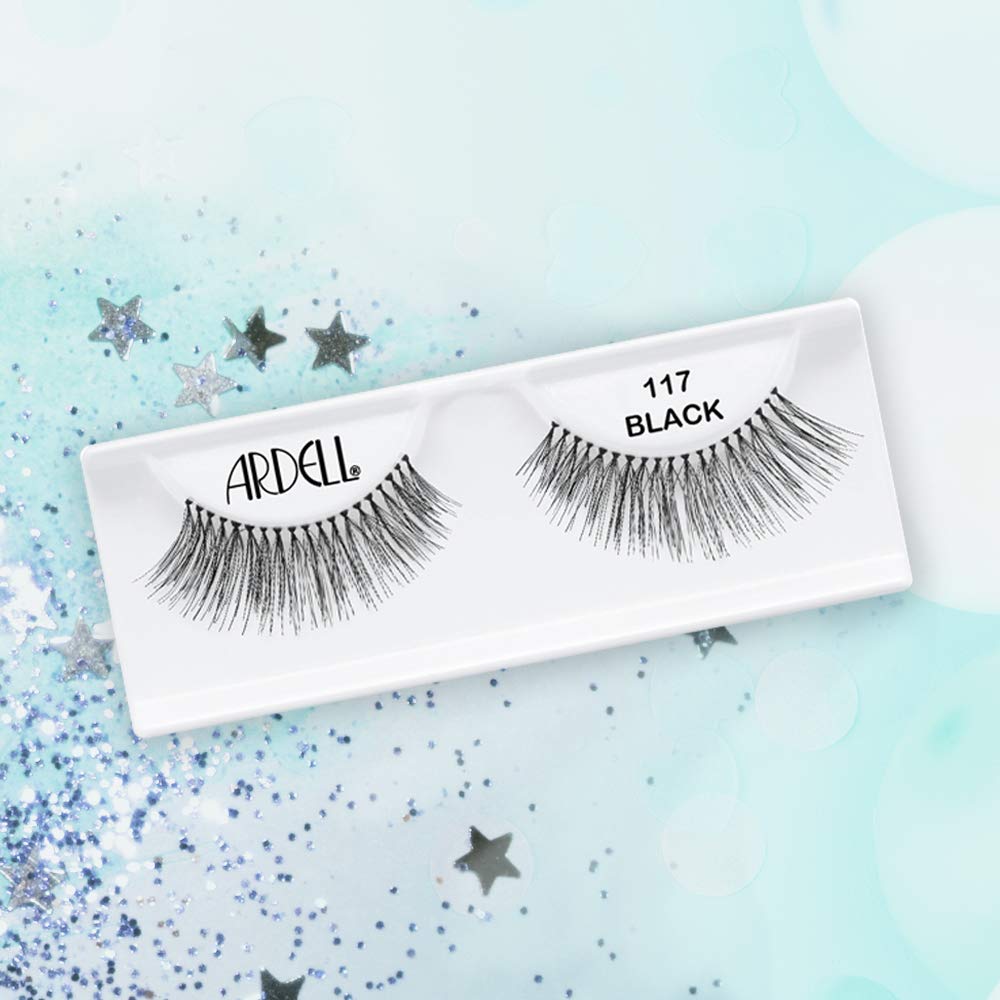 Ardell Fashion 117 Black Lashes Pair Beauty & Personal Care Ardell