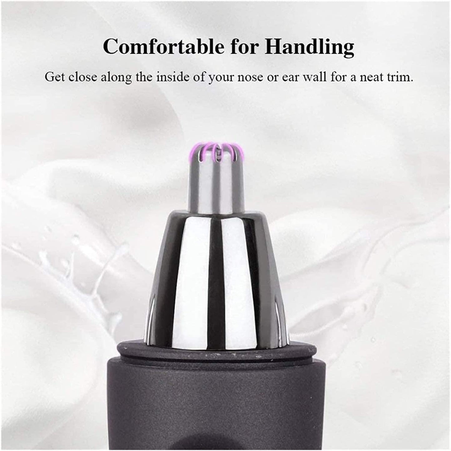 aiqiua Ear and Nose Hair Trimmer for Men and Women Painless Ear Hair Trimmer for Eyebrow Body,Battery-Operated, Waterproof?Easy to use, Unisex, Beauty and Personal Care aiqiua