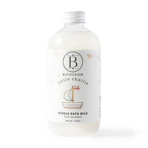 Bathorium Little Charlie Bubble Bath Milk, Gentle & Nourishing for Babies, Enriched with Coconut Milk & Oatmeal, Safe for Sensitive Skin, 8 fl.oz Beauty & Personal Care Bathorium