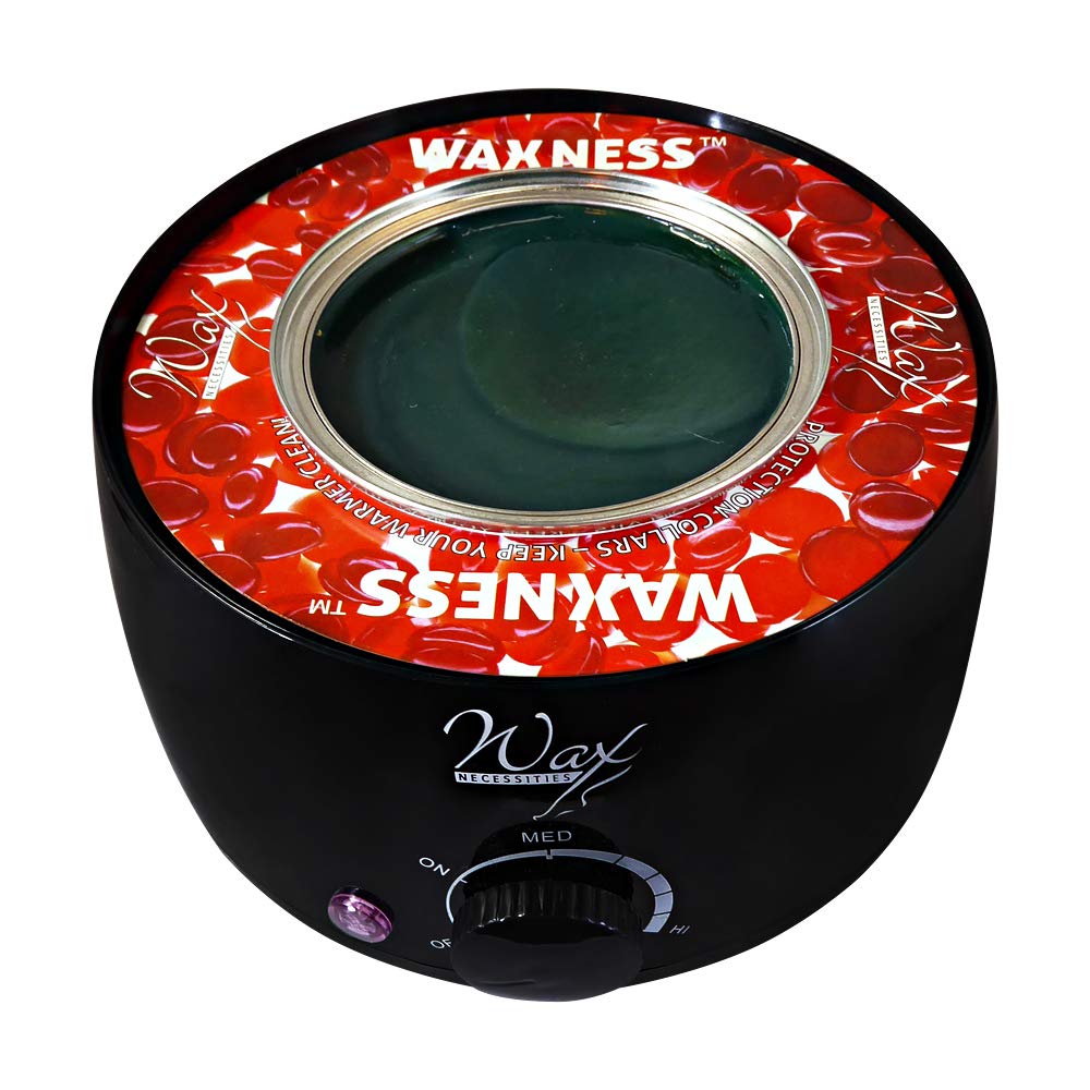Waxness Waxing Multi-fit Protection Collars 50 Pack Red Fits Most 14 to 16 Ounces Tins and Pots Beauty and Personal Care Wax Necessities