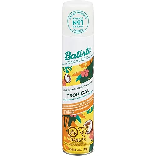 Batiste Dry Shampoo, Tropical, 6.73 Ounce (Packaging May Vary) Beauty & Personal Care Batiste