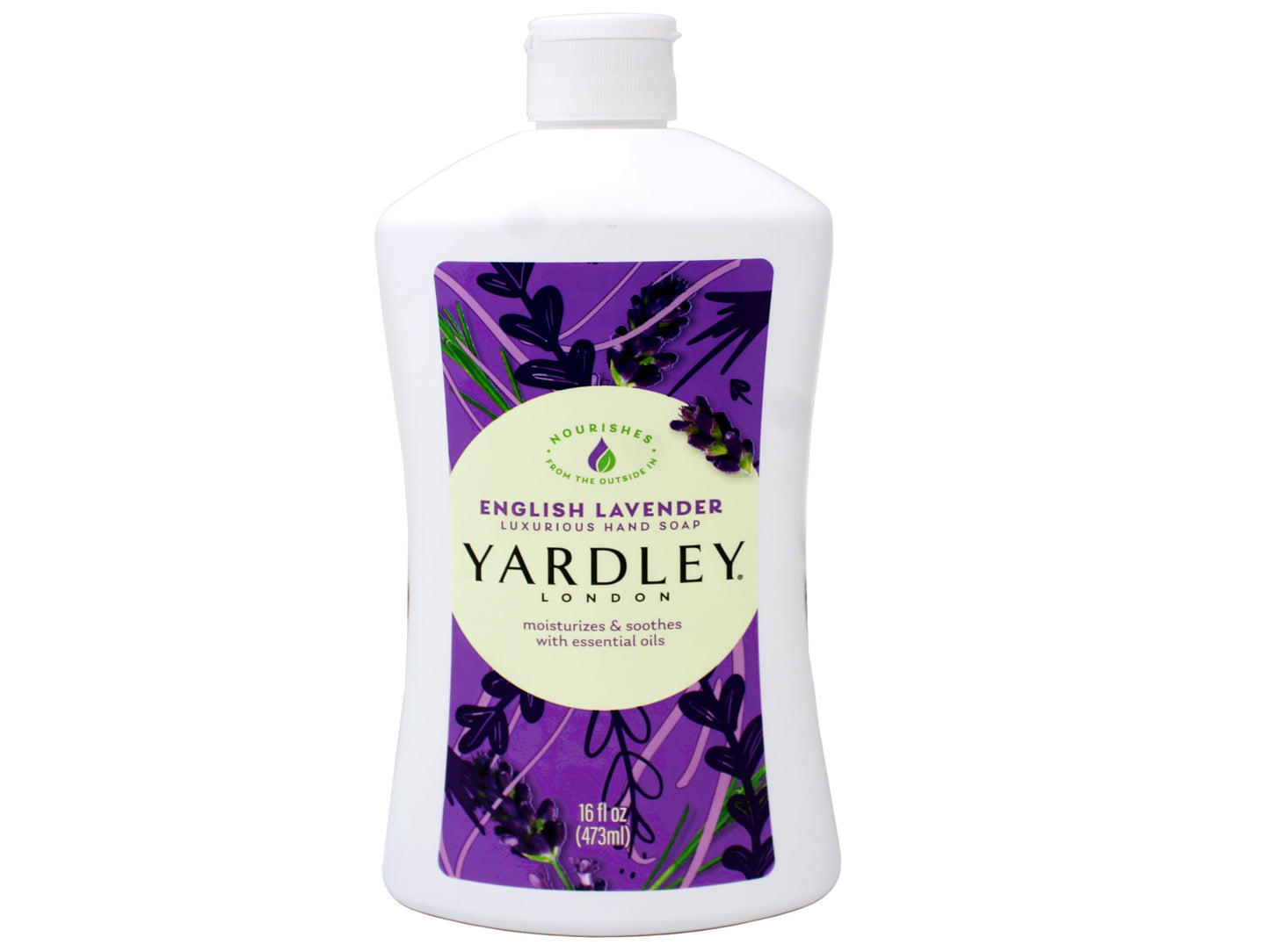 Yardley London Liquid Hand Soap - English Lavender - 16 Fl Oz (Pack of 2) Beauty & Personal Care Yardley