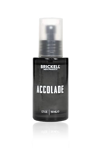 Brickell Men's Accolade Cologne for Men, Italian Bergamot, Cedarwood, Sandalwood, Lemon, and Guaiac Wood Scent, Natural and Organic, 1.7 Ounces Beauty & Personal Care Brickell Men's Products