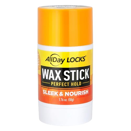 AllDay Locks Wax Stick - Hair Styling Edge Control Slick Stick, Strong Hold for Slick Backs, Natural Styles, Side Parts, and More, Wax Stick for Men Beauty & Personal Care AllDay Locks
