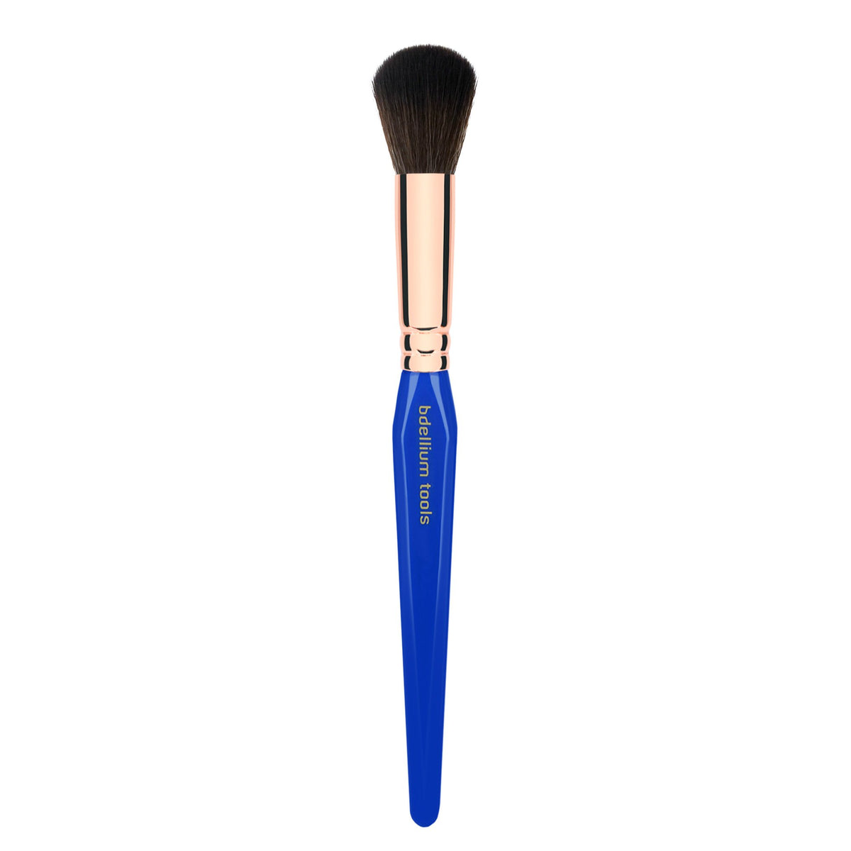 Bdellium Tools Professional Makeup Brush - Golden Triangle 945 Contour - With All Vegan and Soft Synthetic Fibers, For Apply, Blend or Contour (Blue