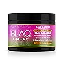 Blaq Luxury Sage & Lychee Hair Masque Treatment for Stronger, Healthier Hair - Biotin Infused, Promotes Growth & Moisture Retention, All Types, 10oz Beauty & Personal Care Blaq Luxury