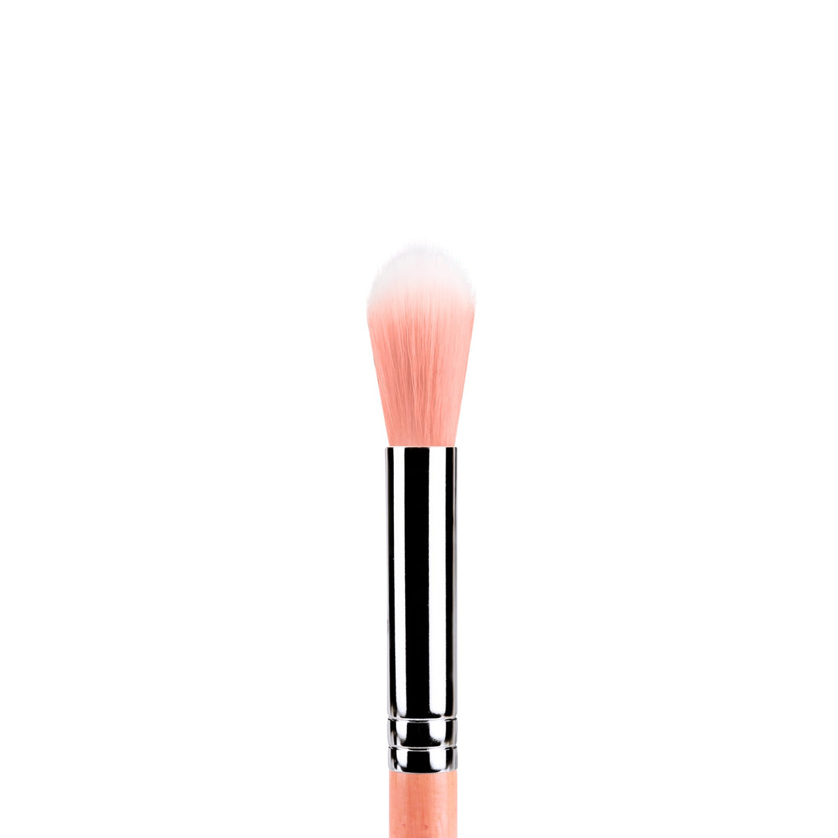 Bdellium Tools Professional Makeup Brush - Pink Bambu Series 788 Duet Fiber Large Tapered Blending - With Soft Synthetic Fibers, For Controlled