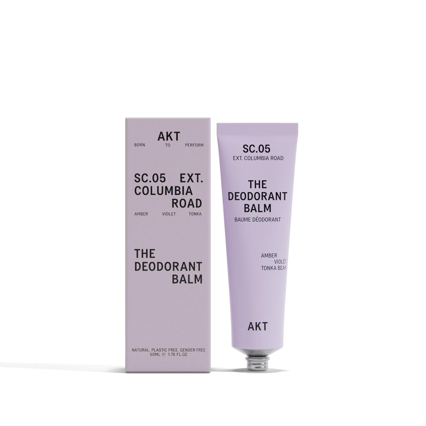 AKT Deodorant Balm 1.7 Fl Oz, Natural Deodorant for Men and Women, Award-Winning, Multi-use, Cream Deo Without Aluminum, Sc.05 Columbia Road, Plastic Beauty and Personal Care AKT