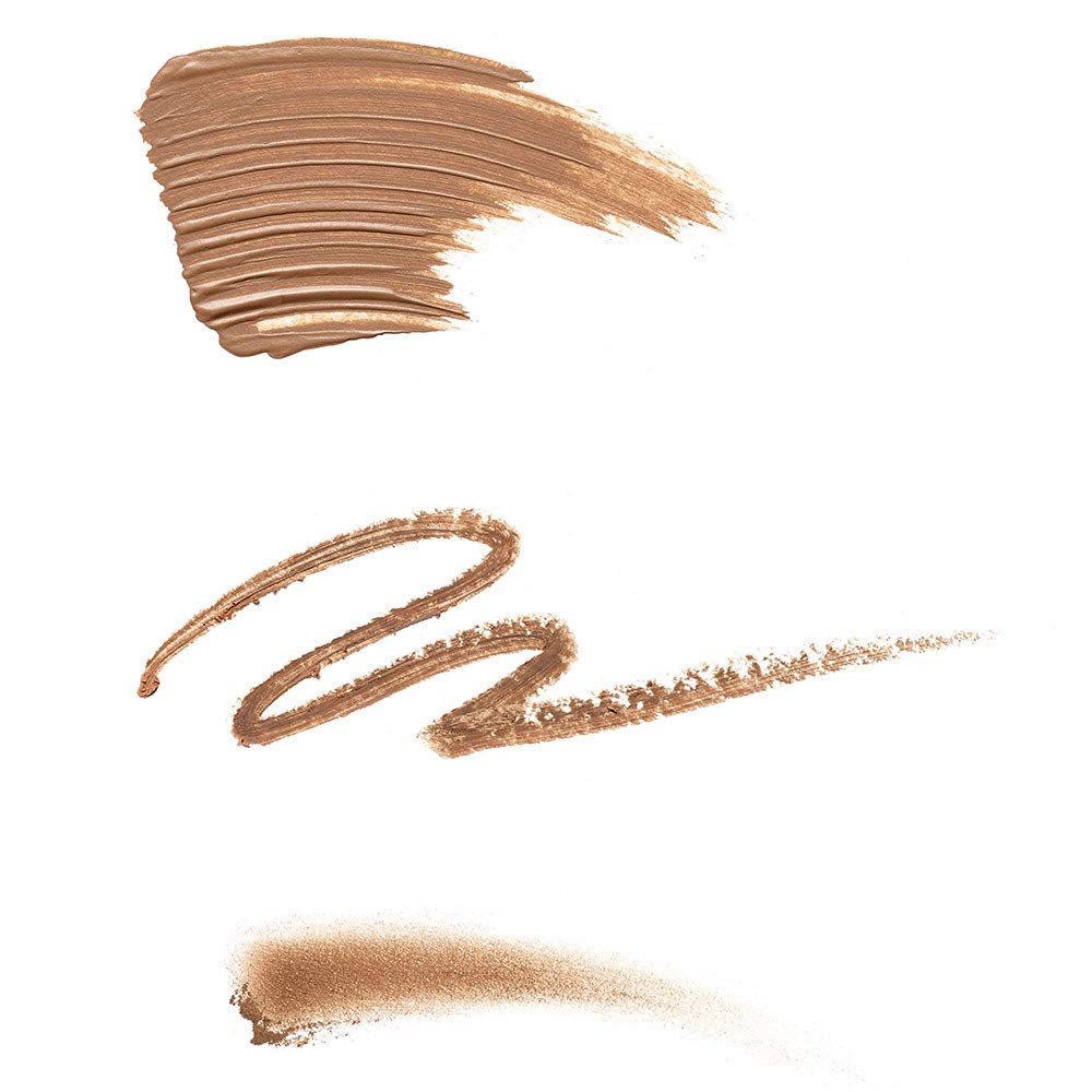 NYX PROFESSIONAL MAKEUP 3-In-1 Brow Pencil, Eyebrow Pencil - Caramel