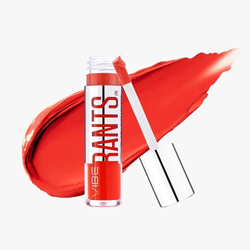 Vibe RANTS | Liquid Matte Lipstick | Long Lasting Matte Finish | High Volume Pigments for Rich, 12-Hour Wear | Vegan, Hydrating and Cruelty Free | Beauty & Personal Care Vibe