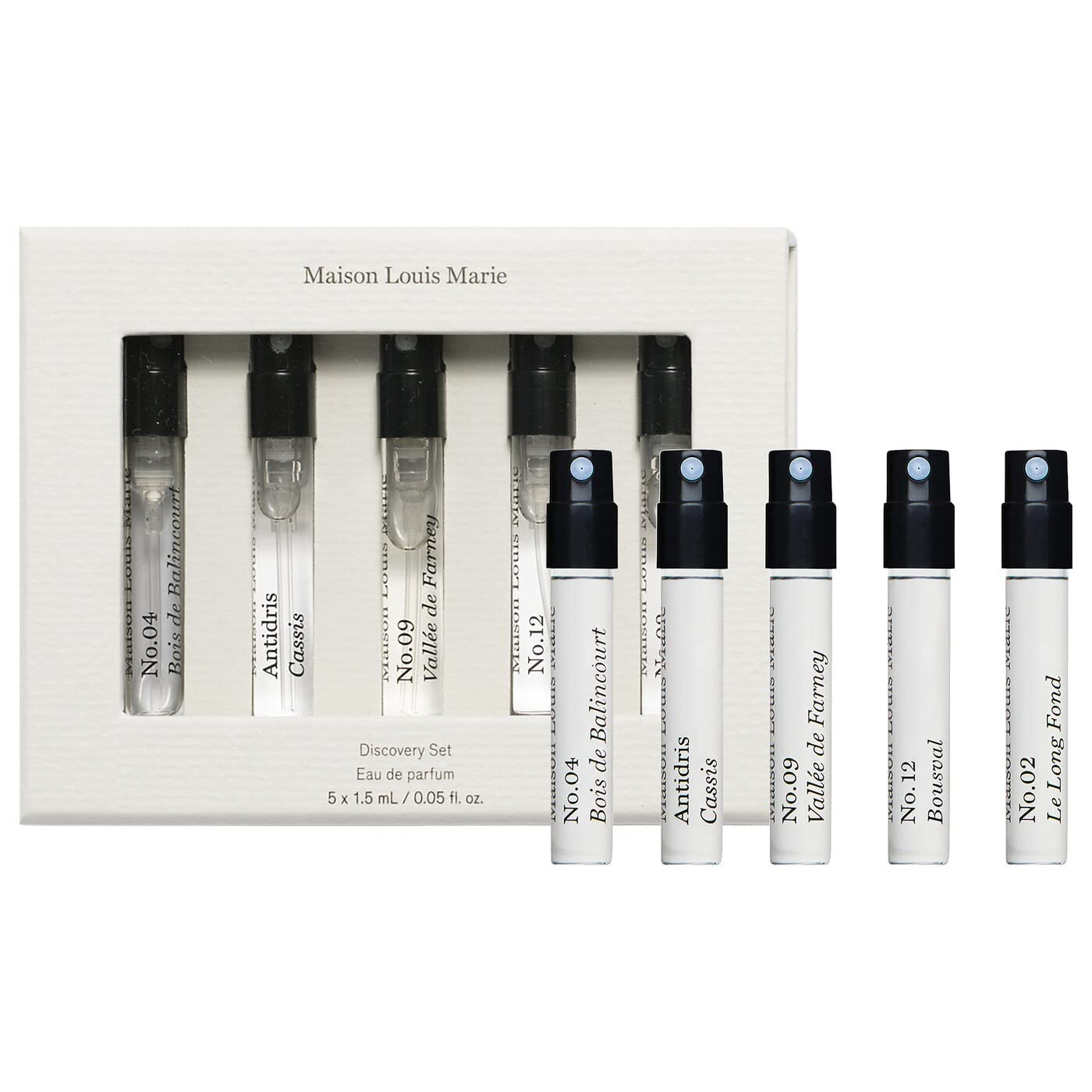 Maison Louis Marie - Natural Eau de Parfum Spray 5-Piece Discovery Set | Luxury Clean Beauty + Non-Toxic Fragrance Beauty & Personal Care Maison Louis Marie