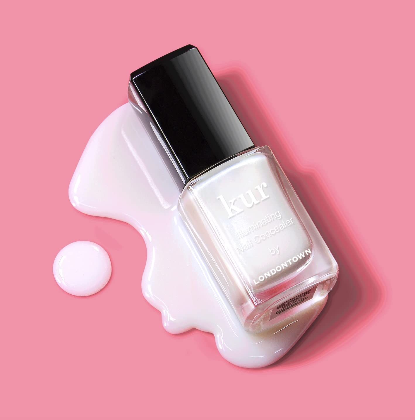 LONDONTOWN kur Milky Nail Conceal & Go Duo Set, Includes Milky Nail Illuminating Concealer & Gel Genius Top Coat, 2 Piece Set, 0.4 Fl Oz Beauty & Personal Care LONDONTOWN
