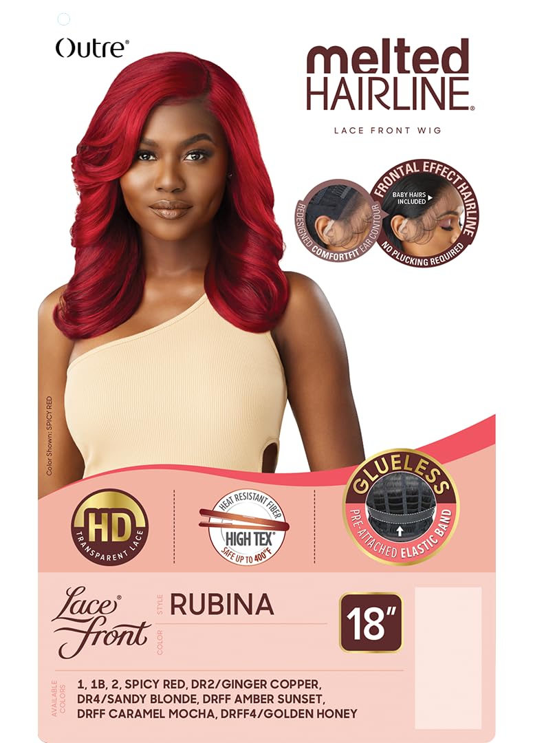 Outre Lace Front Wig - Melted Hairline - Rubina (1)