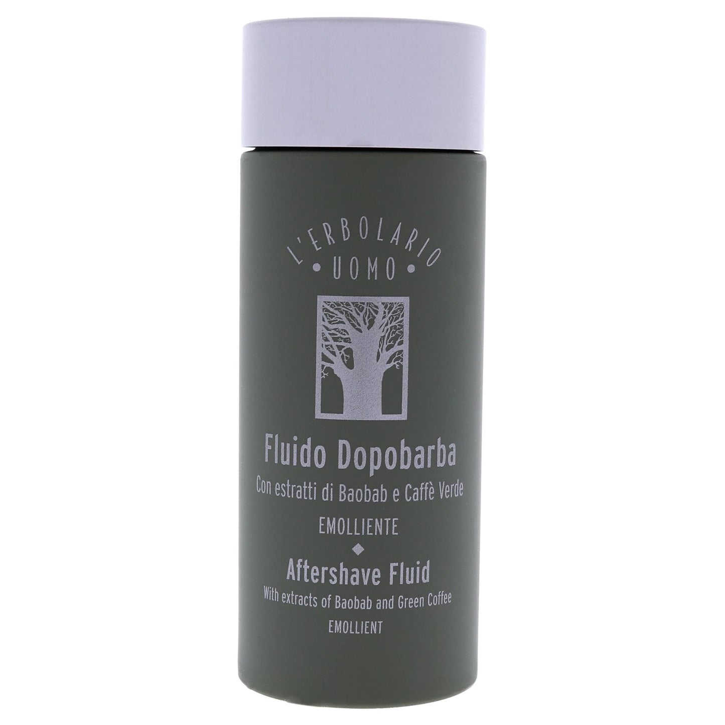 L'Erbolario Baobab And Green Coffee Aftershave Fluid - For Instantly Reducing Any Redness Caused By Shaving - Soothe Any Feelings Of Discomfort Beauty and Personal Care L'Erbolario