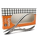 Kohm Ingrown Toenail Clippers | Super Control Cuticle Trimmer & Wide Jaws - Precision Stainless Steel Nail Nippers for Thick & Ingrown Nails | Beauty & Personal Care wholehealthsupply