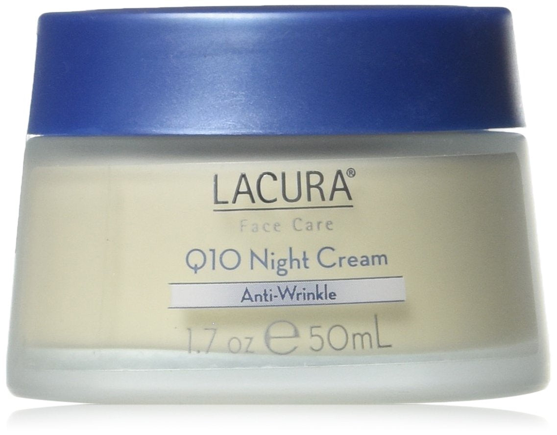 LaCura Q10 NIGHT FACE CREAM Anti-Wrinkle 1.7 oz. by Chom Beauty & Personal Care Lacura