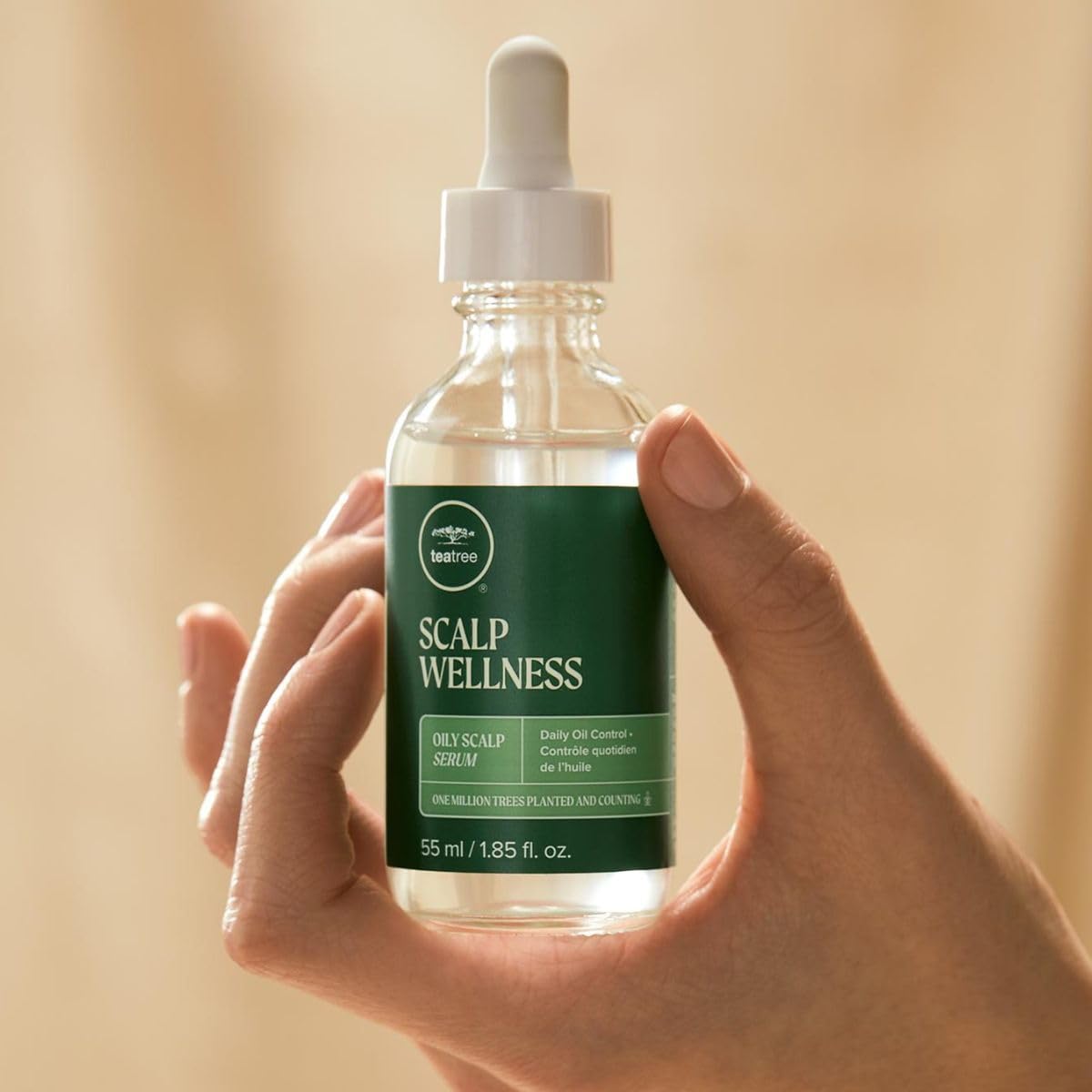 Tea Tree Scalp Wellness Oily Scalp Serum, Daily Oil Control, For Oily Hair + Scalps, 1.85 fl. oz.