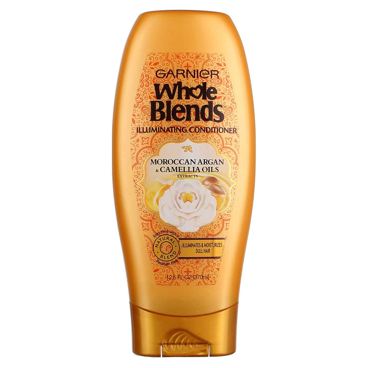 Garnier Whole Blends Condition Moroccan Argan Camellia 12.5 Ounce (370ml) (2 Pack)