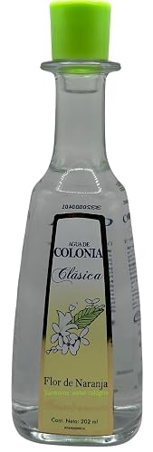 2 X Sanborns Agua De Colonia Clasica Flor De Naranja Unisex 202ml Each Glass Bottle Beauty & Personal Care Sanborns