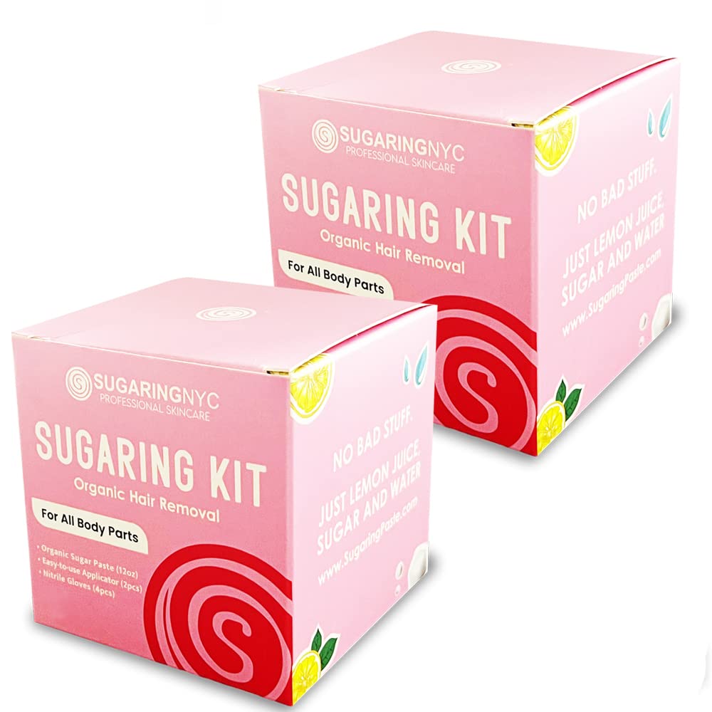 2X Sugaring NYC Brazilian Sugaring Waxing Kit Beauty and Personal Care Sugaring NYC
