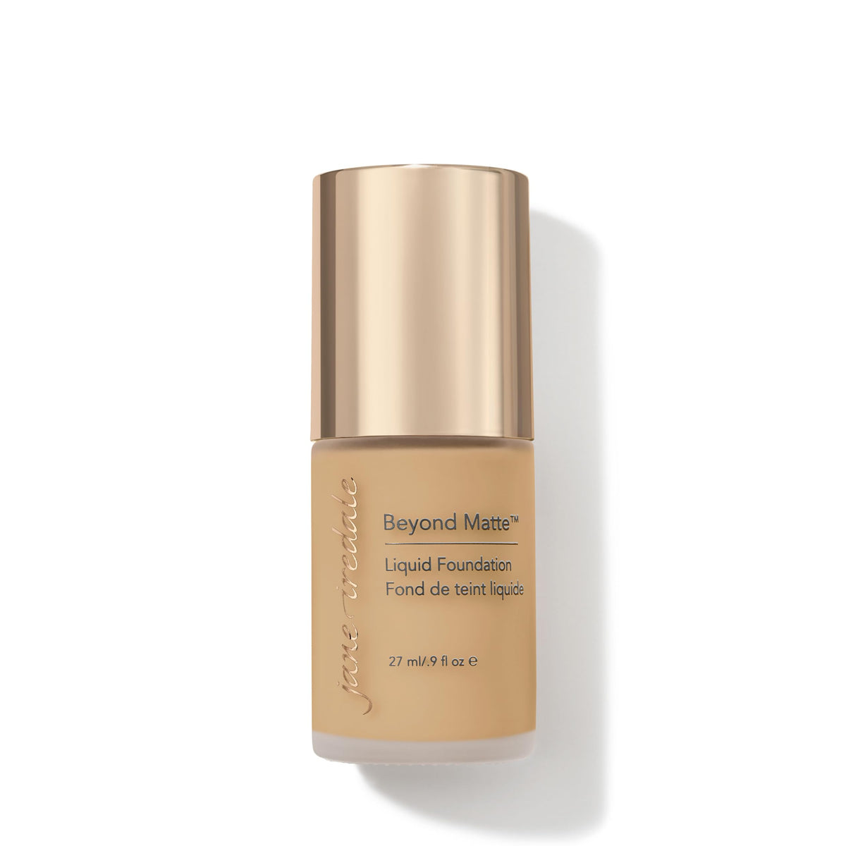 Jane Iredale Beyond Matte 3-in-1 Liquid Foundation, Long-wear, Buildable Coverage, Vegan, Clean, Cruelty Free, Semi Matte Finish