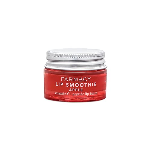 Farmacy Peptide Lip Smoothie - Hydrating Lip Balm with Vitamin C to Visibly Plump & Smooth Lines - Nourishing Treatment with a High-Gloss Finish Beauty & Personal Care Farmacy