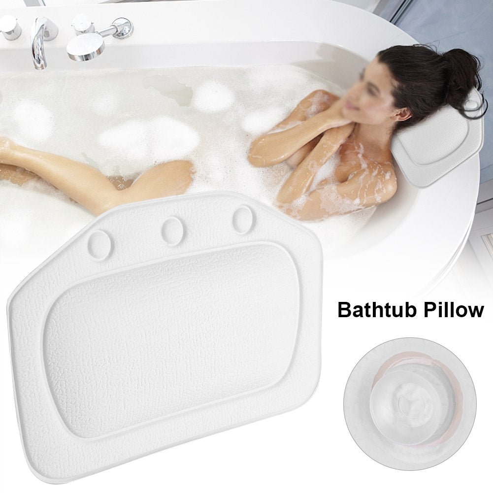 MUNEFE Relaxing Headrest Bath Pillow, Bath Tub Pillows for Head and Neck, Ergonomic Luxury Bath Pillows for Providing Comfortable Support for The Neck Beauty and Personal Care MUNEFE