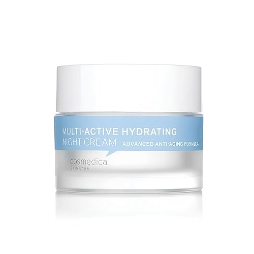 Cosmedica Skincare Multi-Active Hydrating Night Cream - Revitalizing Overnight Moisturizer & Anti-Aging Cream for Face and Neck with Hyaluronic Acid Beauty & Personal Care Cosmedica Skincare