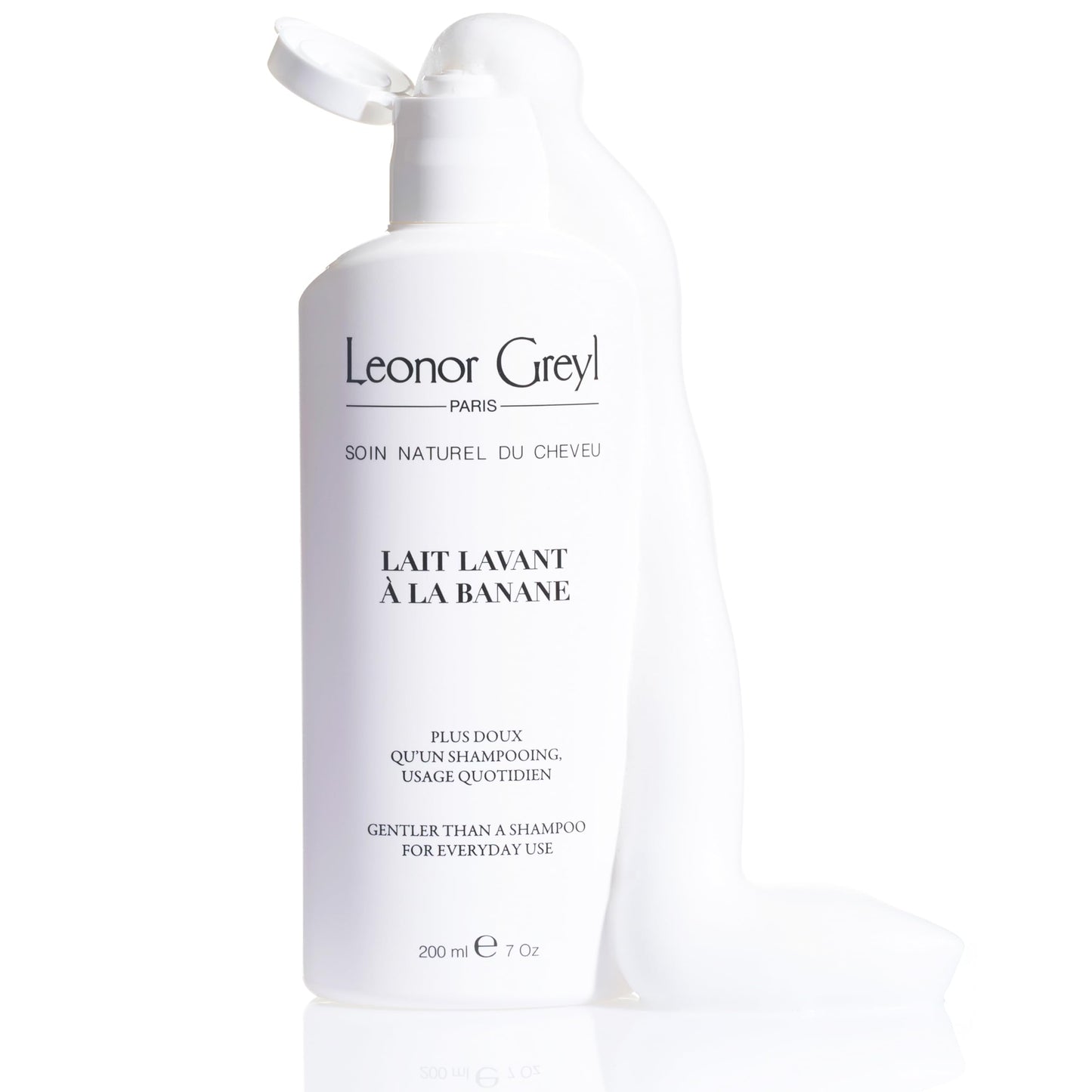 Leonor Greyl Paris - Lait Lavant a La Banane - Gentle Shampoo For Daily Use - Natural Purifying Hair Care Shampoo for Fine, Limp Hair (6.7 oz) Beauty & Personal Care Leonor Greyl