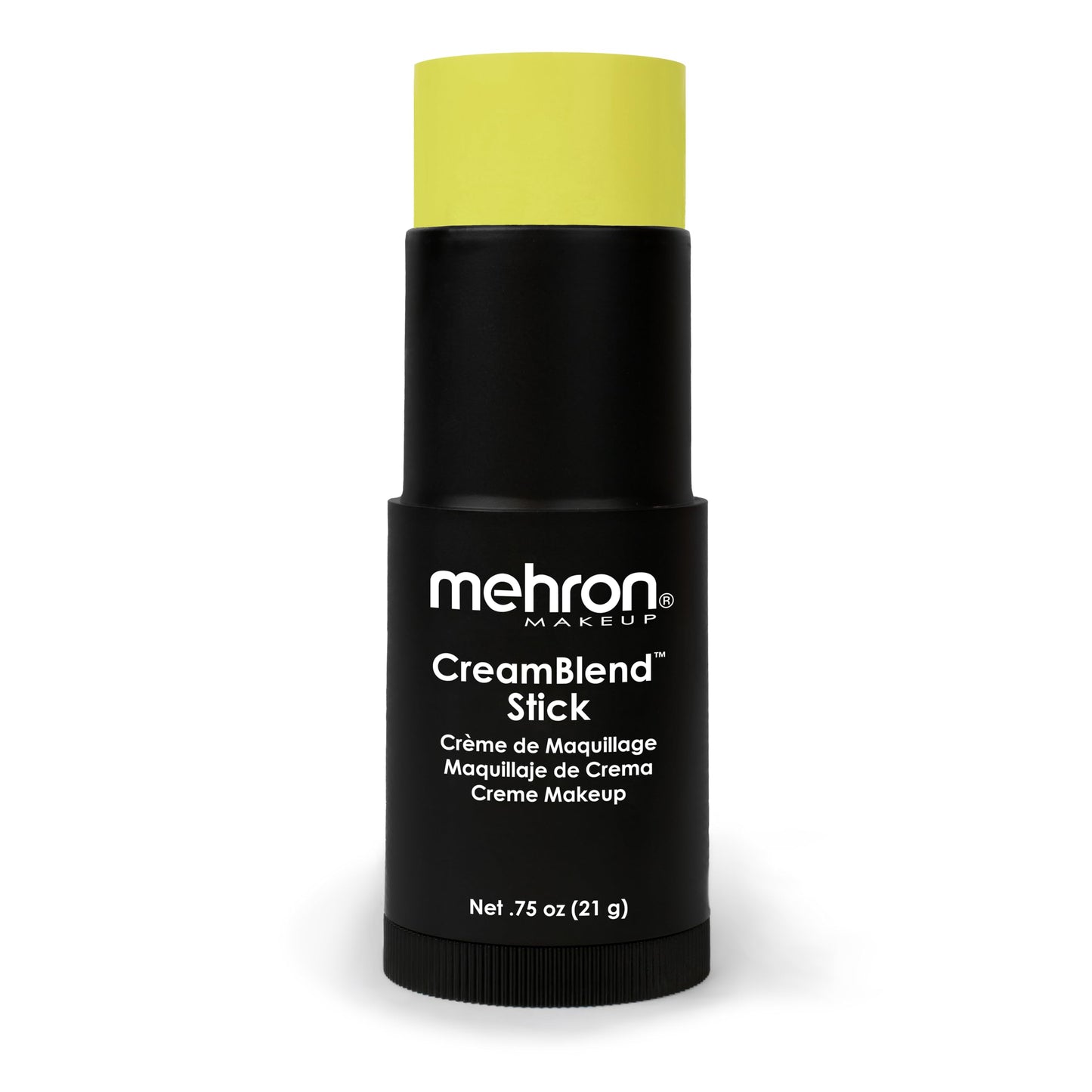 Mehron Makeup CreamBlend Stick | Face Paint, Body Paint, & Foundation Cream Makeup | Perfect for Halloween .75 oz (21 g) (Ogre Green) | Made in the Beauty & Personal Care Mehron