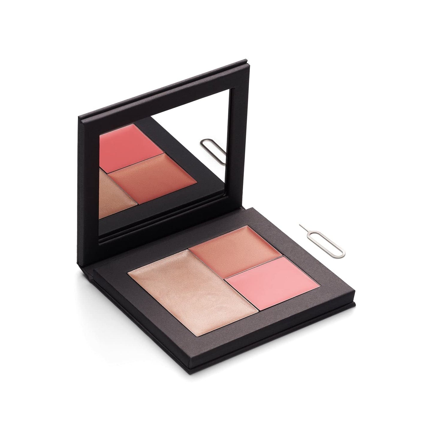 Phase Zero Makeup Cream Highlighter - "Burning Rose" - 2.4g / 0.084oz - Quad Refill - For a Long Lasting, Natural, Radiant Glow Beauty & Personal Care PHASE ZERO