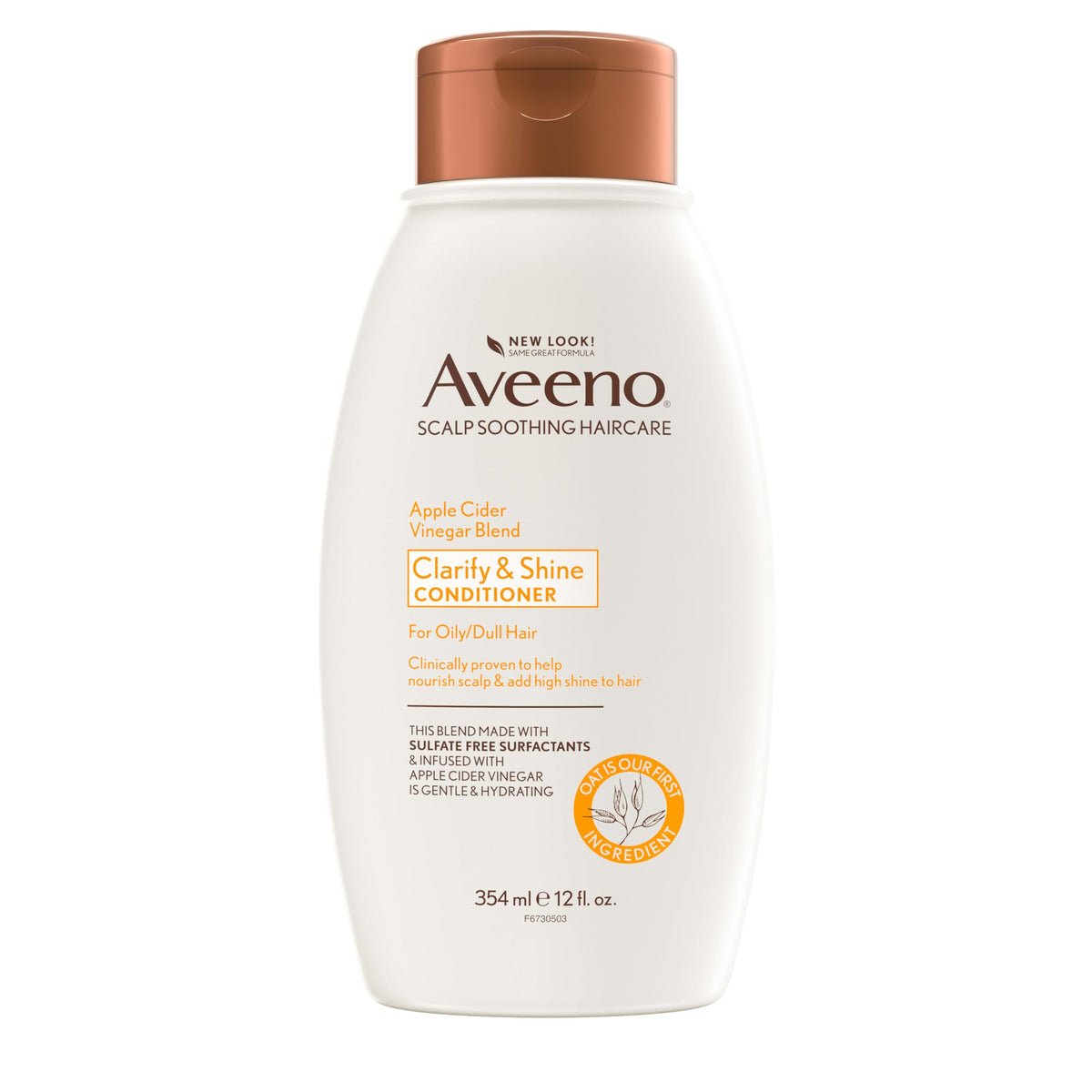 Aveeno Apple Cider Vinegar Clarifying Conditioner, 12 fl oz