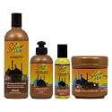 Silicon Mix Moroccan Argan Oil 4-Piece Set: Repairing Dry, Damaged Hair Beauty & Personal Care Silicon Mix