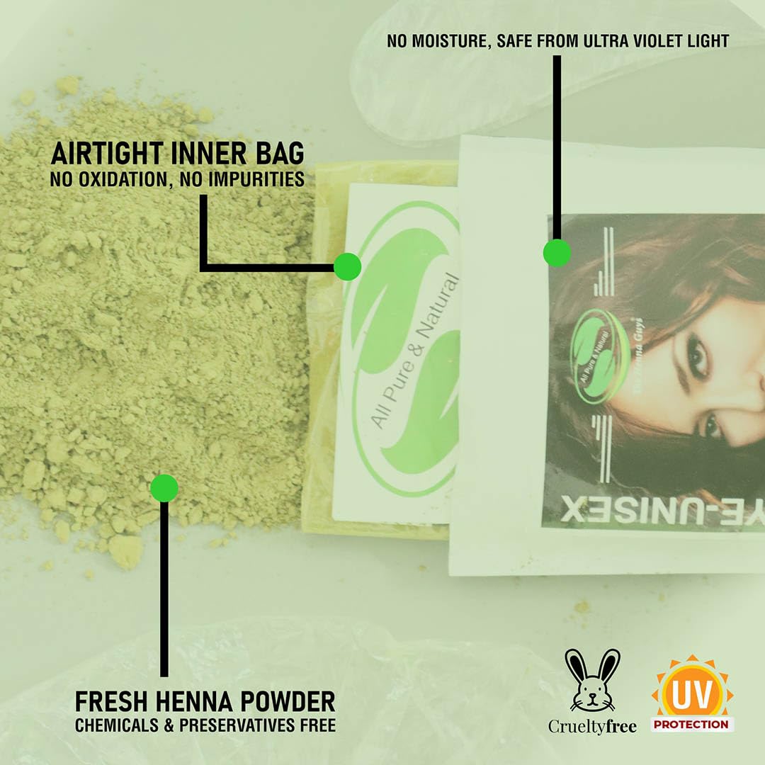 3 Packs Of Auburn Henna Hair & Beard Color/Dye 100 Grams - Natural Hair Color, Plant-based Hair Dye - The Henna Guys Beauty & Personal Care The Henna Guys