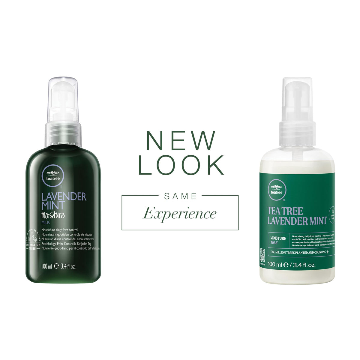 Tea Tree Lavender Mint Moisture Milk, Leave-In Conditioner, For Coarse, Curly + Dry Hair, 3.4 fl. oz. Beauty & Personal Care Tea Tree