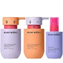 Evereden Kids Hair Trio Set: Hair Shampoo, Conditioner and Detangling Spray for Kids Ages 3+, Plant Protein Peptides & Argan Oil, Vegan, Free from Beauty & Personal Care Evereden