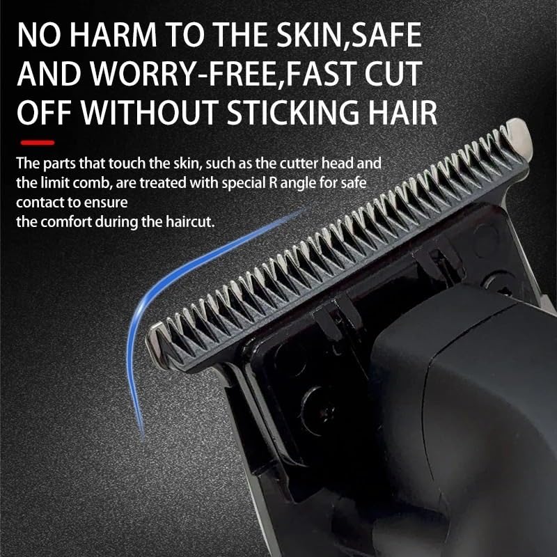 QDKVTNDJZ Hair Clippers for Men, Zero Gapped Cordless Trimmer Barber Professional Mens Finish Haircut Machine Rechargeable Grooming Beauty and Personal Care QDKVTNDJZ