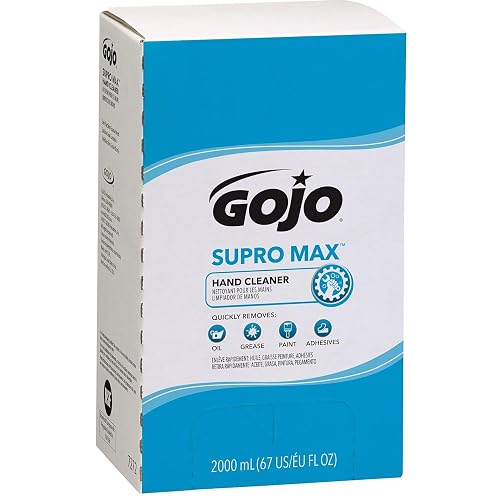 GOJO Supro Max Liquid Hand Soap Refills for TDX Dispenser, 2,000 mL (7272-04) Beauty & Personal Care Gojo