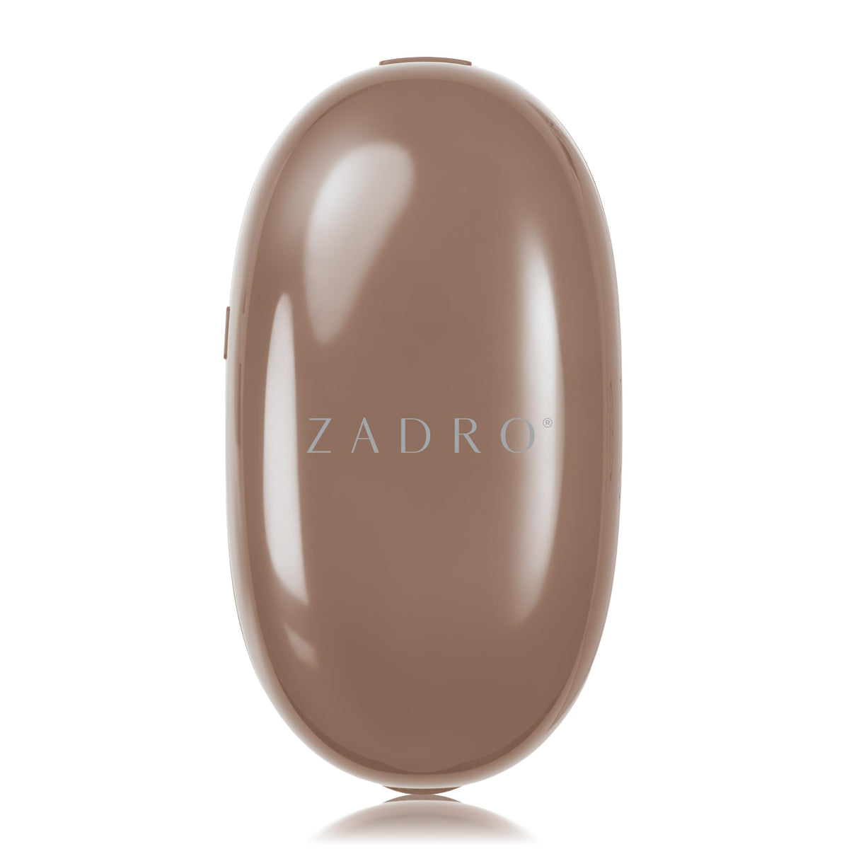 Zadro Detangling Massage Brush with Negative Ion Technology (Mocha)