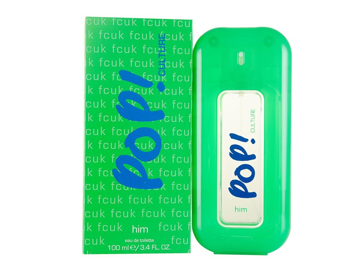 Fcuk Pop Culture Eau de Toilette Spray for Men, 3.4 Fluid Ounce Beauty & Personal Care French Connection
