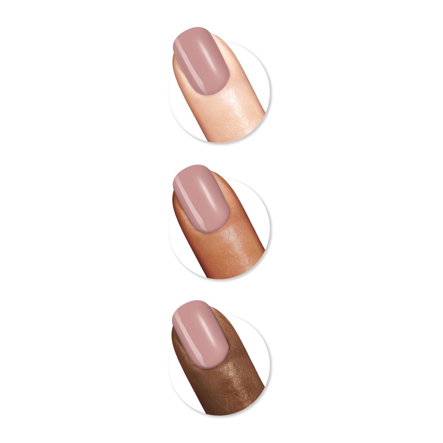 Sally Hansen Color Therapy Nail Polish | Biotin, Argan Oil, Long Lasting, Healthy Nails, Nail Strengthener, Opaque | 199 Eiffel in Love | Mauve Pink Beauty & Personal Care Sally Hansen