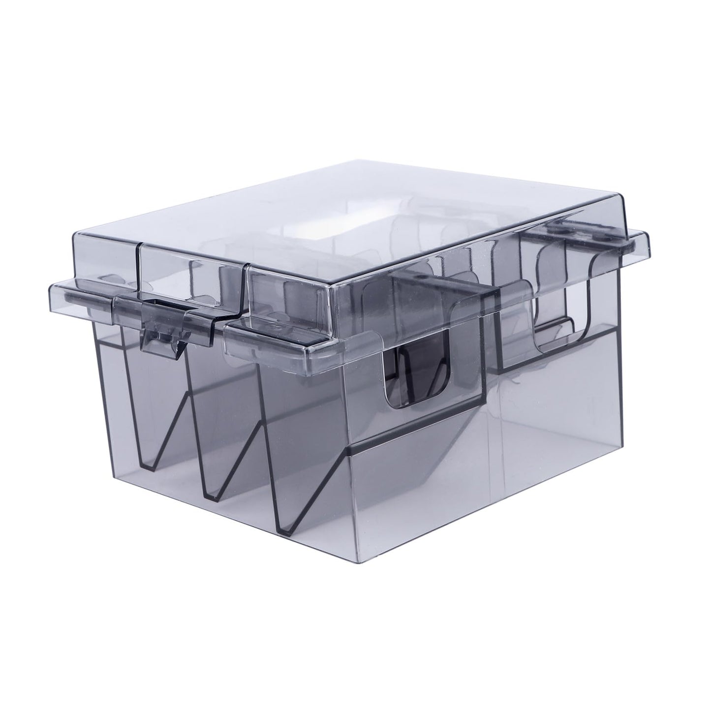 Beaupretty Comb Storage Box 5.31X4.64X3.26In Durable Plastic Organizer for Barbershop and Home Use Waterproof Desktop Container for Clipper Guards Beauty and Personal Care Beaupretty