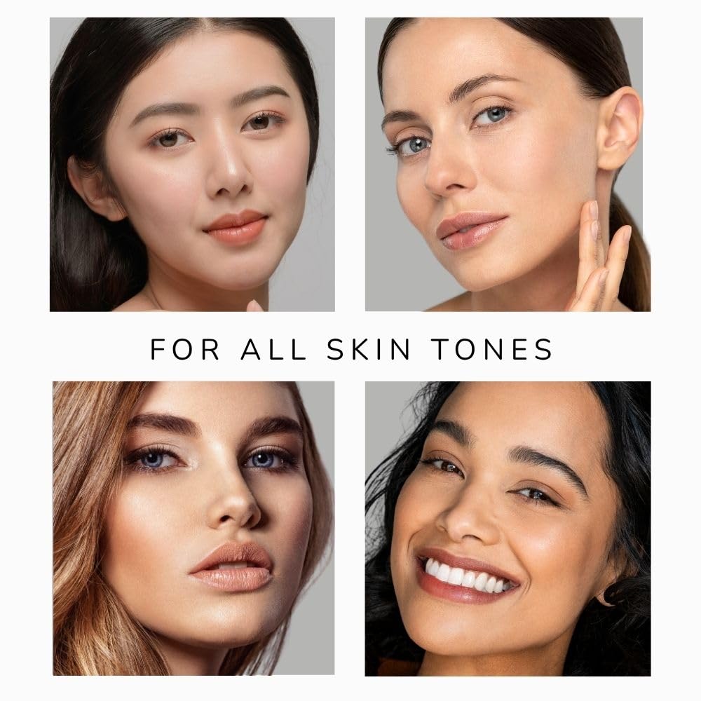 Emani HD Bamboo Setting Powder for Makeup or No Makeup Look, Natural Minerals for Sensitive Skin, Talc Free, All Skin Tones, Made in the USA Beauty & Personal Care Emani