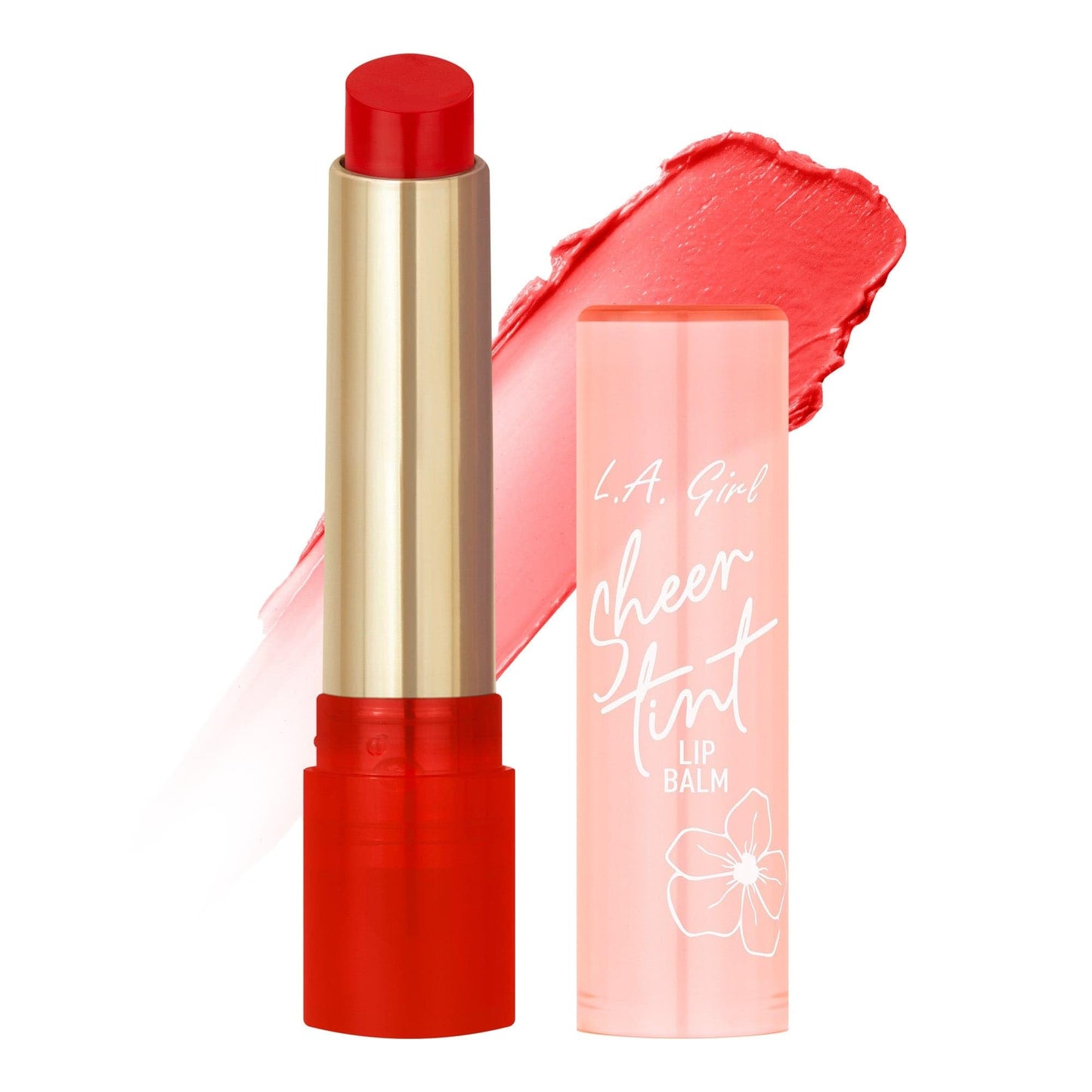 L.A. Girl Sheer Tint Lip Balm, Sheer Peach GLC604 Beauty and Personal Care L.A. Girl