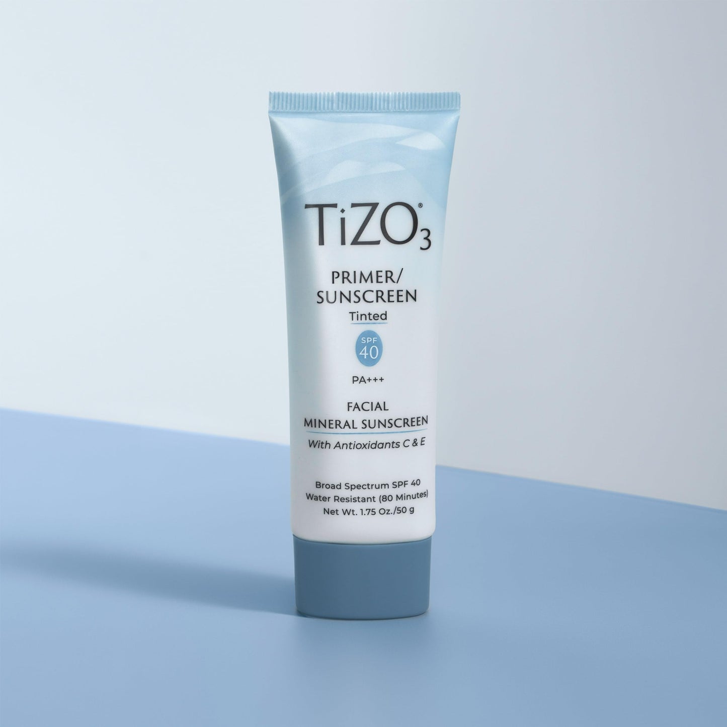 TiZO3 Facial Mineral Sunscreen and Primer, Tinted Broad Spectrum SPF 40 with Antioxidants, Sheer matte finish, Fragrance-Free, Oil-Free Beauty & Personal Care TIZO