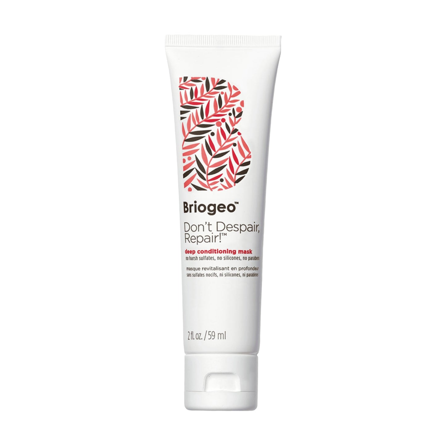 Briogeo Don't Despair, Repair! Deep Conditioning Mask | Protein + Moisture Balance Conditioner for Dry, Damaged, Color-Treated Strands | Vegan Beauty & Personal Care Briogeo