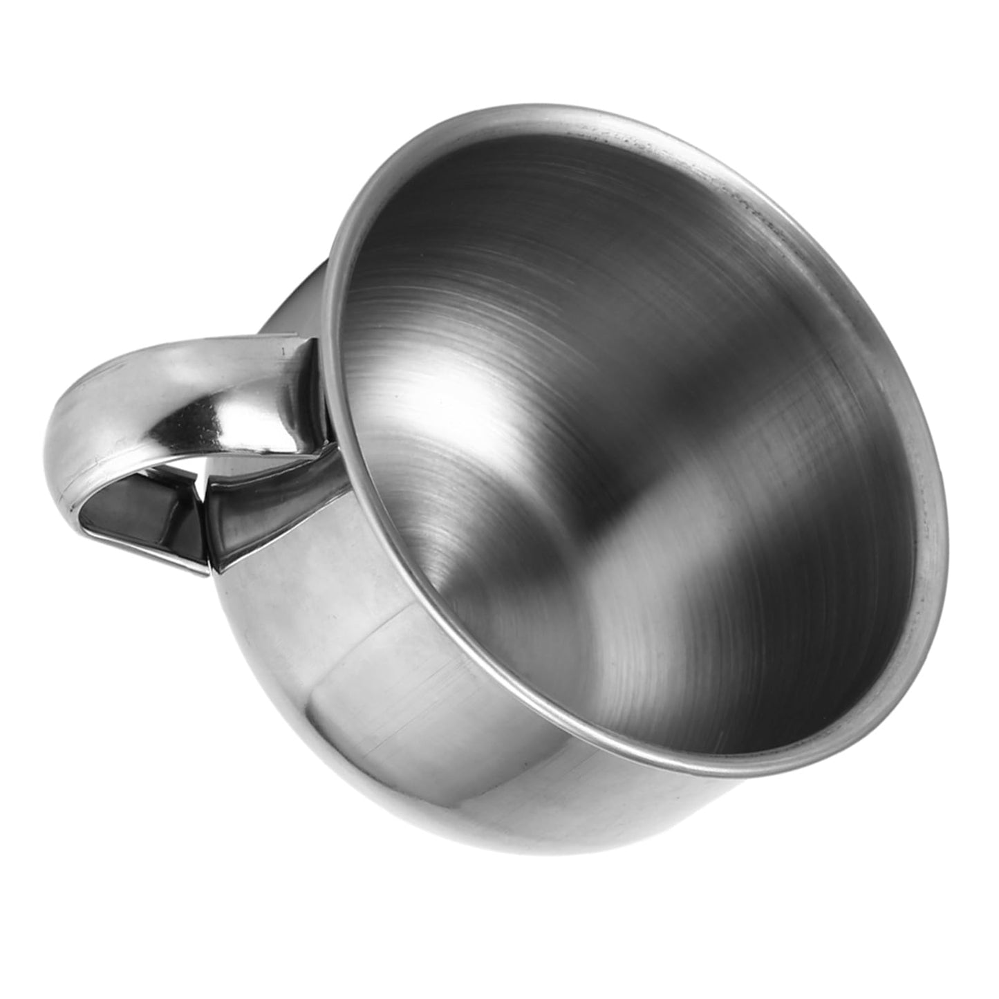 YUEHISY Stainless Steel Shaving Soap Mug Bowl Cup for Men, Stylish and Durable Shaver Barber Straight Vane/Wing Barber Straight Vane/Wing Beauty and Personal Care YUEHISY